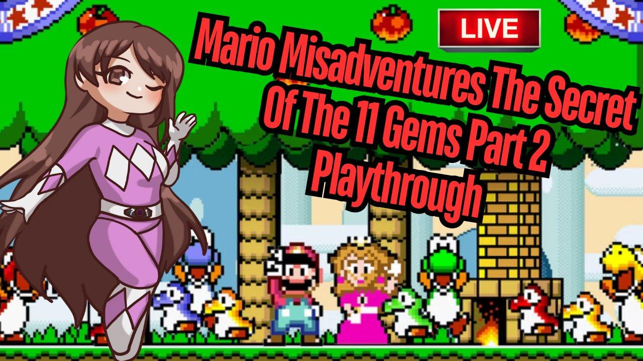 🔴-LIVE- {PNG/VTuber} Jedi Ranger: Mario Misadventures The Secret Of The 11 Gems Part 2 Playthrough